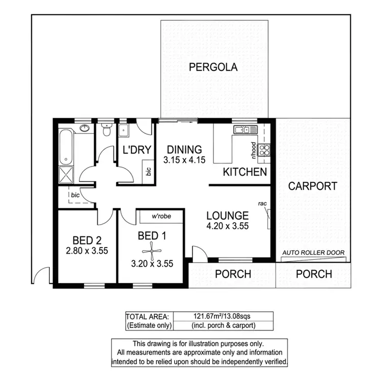 Floorplan of Homely unit listing, 7/7 Trowbridge Avenue, Mitchell Park SA 5043