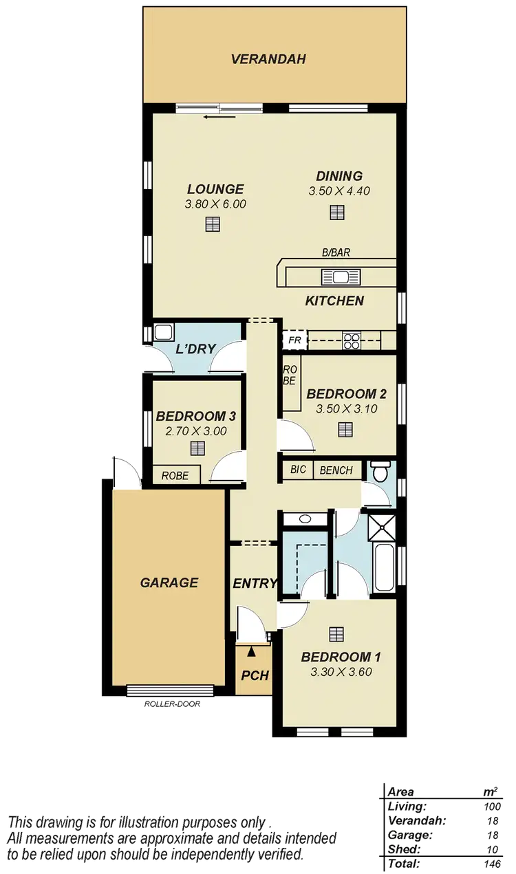 Floorplan of Homely house listing, 3 Candlebark Grove, Greenwith SA 5125