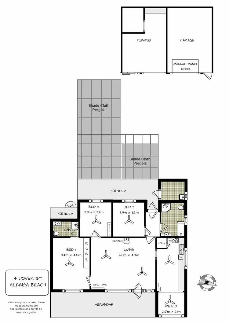 Floorplan of Homely house listing, 4 Dover Street, Aldinga Beach SA 5173