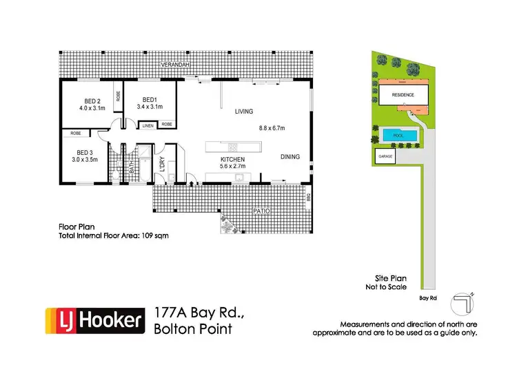 Floorplan of Homely house listing, 177A Bay Road, Bolton Point NSW 2283