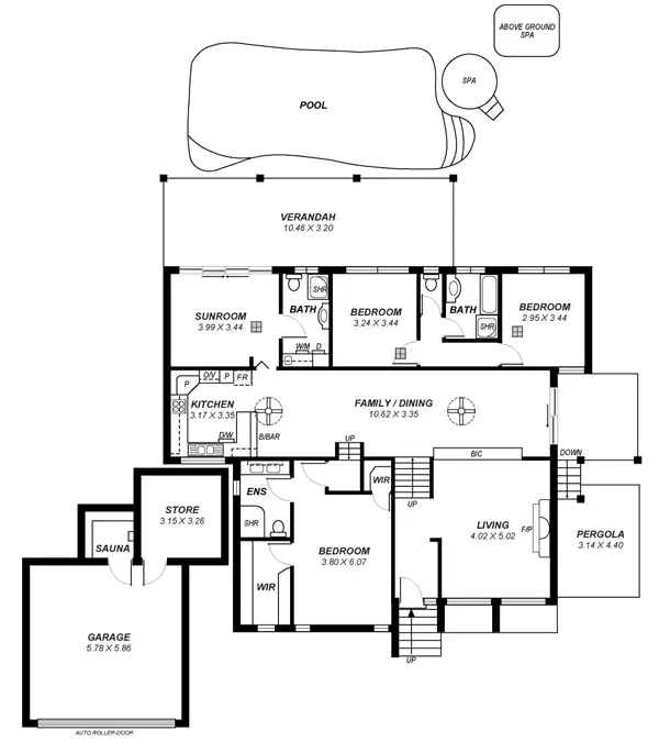 Floorplan of Homely house listing, 30 Grevillea Crescent, Stonyfell SA 5066