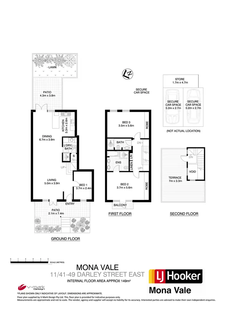 Floorplan of Homely townhouse listing, 11/41-49 Darley Street, Mona Vale NSW 2103