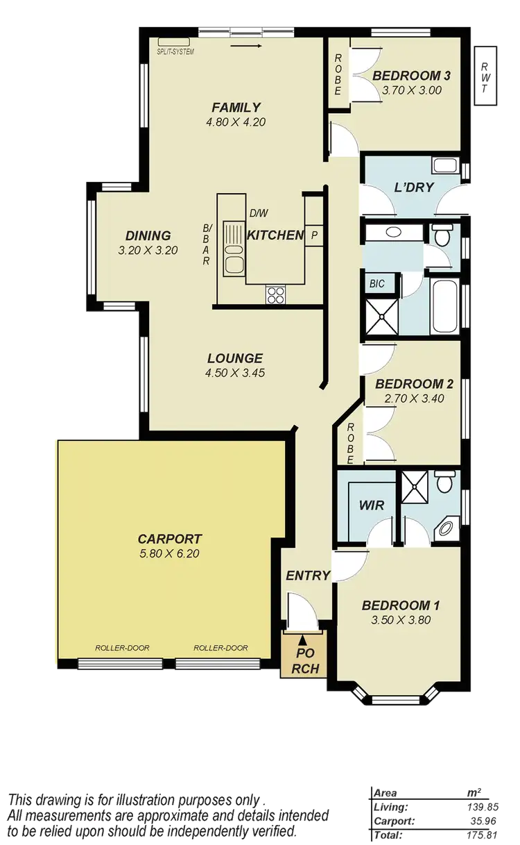 Floorplan of Homely house listing, 7 Alexios Court, Munno Para West SA 5115