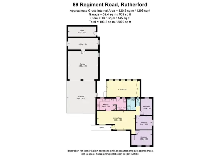 Floorplan of Homely house listing, 89 Regiment Road, Rutherford NSW 2320