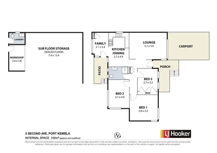 Floorplan of Homely house listing, 2 Second Avenue, Port Kembla NSW 2505