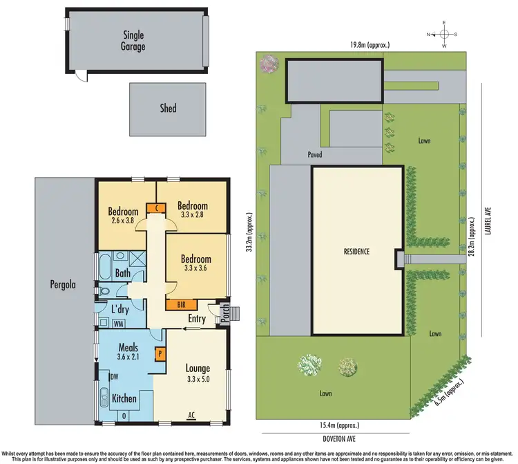 Floorplan of Homely house listing, 32 Laurel Avenue, Doveton VIC 3177