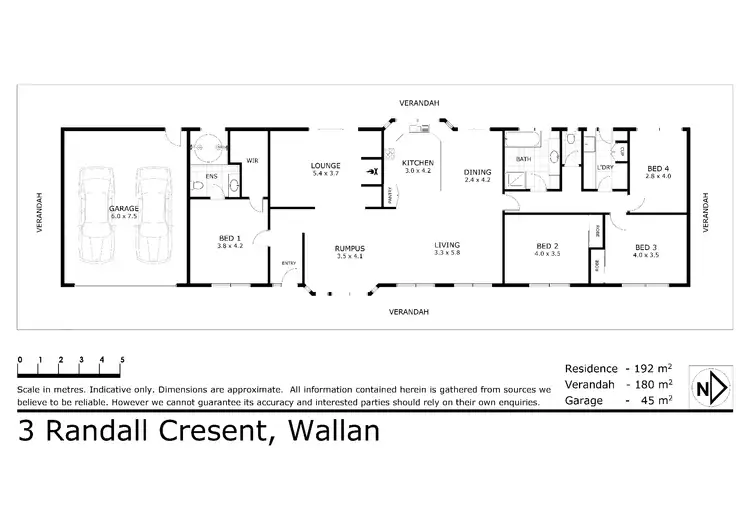 Floorplan of Homely house listing, 3 Randall Court, Wallan VIC 3756