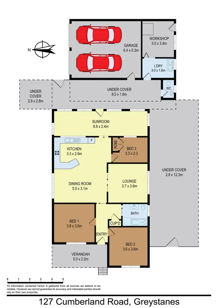Floorplan of Homely house listing, 127&129 Cumberland Road, Greystanes NSW 2145