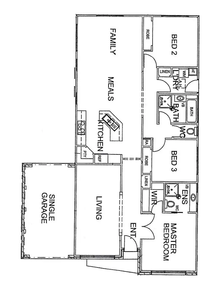 Floorplan of Homely house listing, 9 Copeland Crescent, Point Cook VIC 3030