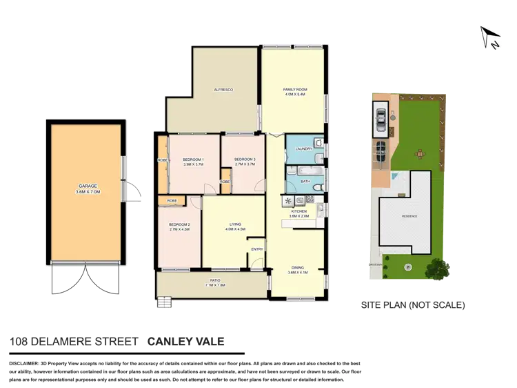 Floorplan of Homely house listing, 108 Delamere Street, Canley Vale NSW 2166