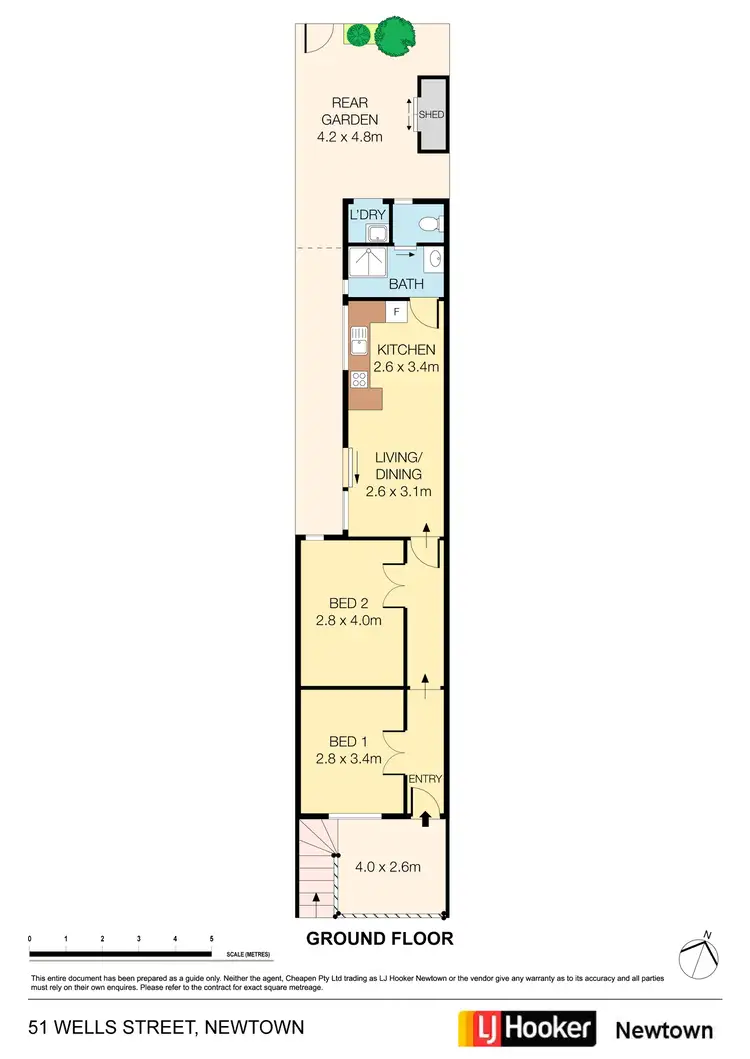 Floorplan of Homely house listing, 51 Wells Street, Newtown NSW 2042