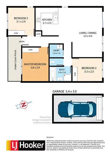 Floorplan of Homely villa listing, 3/13 Meacher Street, Mount Druitt NSW 2770