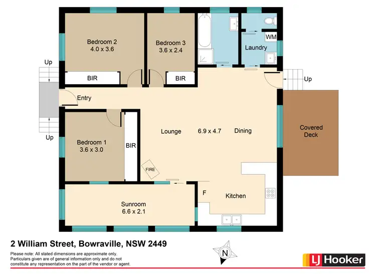 Floorplan of Homely house listing, 2 William Street, Bowraville NSW 2449