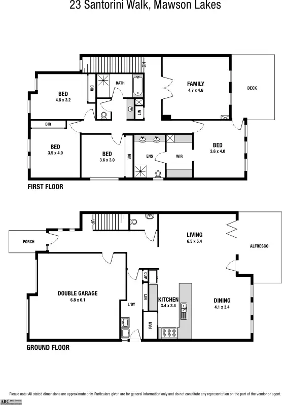 Floorplan of Homely house listing, 23 Santorini Walk, Mawson Lakes SA 5095