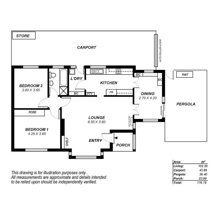 Floorplan of Homely house listing, 14 Jeffery Court, Vale Park SA 5081