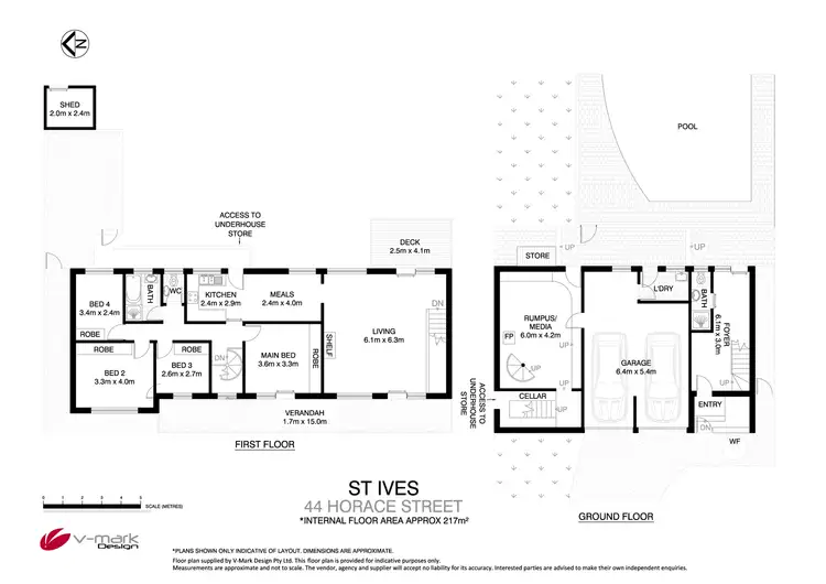 Floorplan of Homely house listing, 44 Horace Street (Near Torokina Ave), St Ives NSW 2075