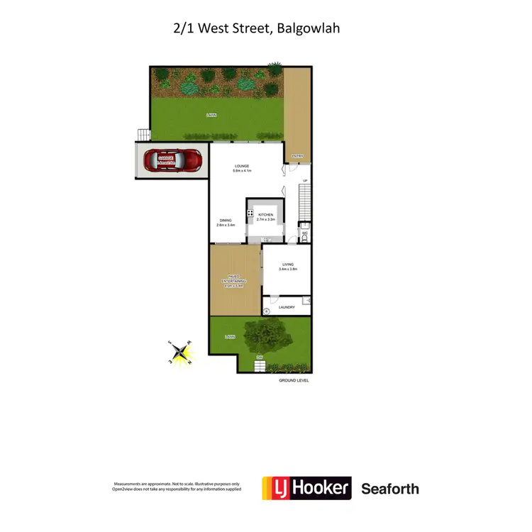 Floorplan of Homely townhouse listing, 2/1 West Street, Balgowlah NSW 2093