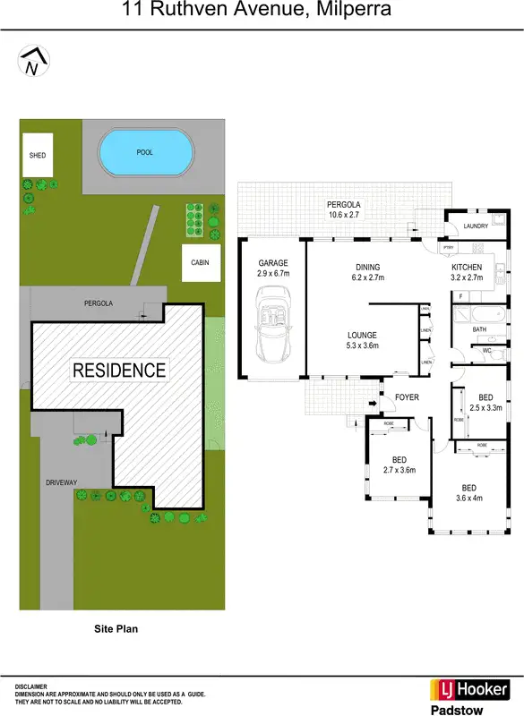 Floorplan of Homely house listing, 11 Ruthven Avenue, Milperra NSW 2214
