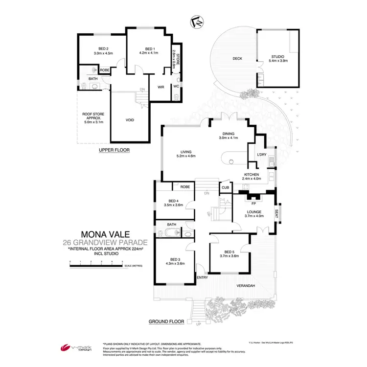 Floorplan of Homely house listing, 26 Grandview Parade, Mona Vale NSW 2103