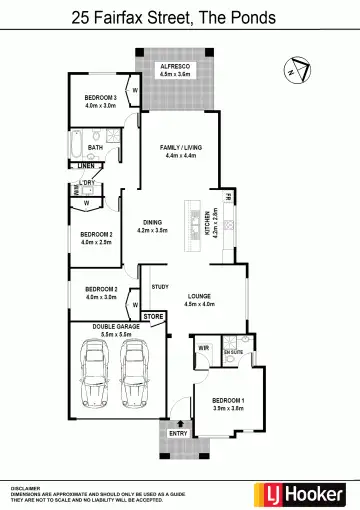 Floorplan of Homely house listing, 25 Fairfax Street, Schofields NSW 2769