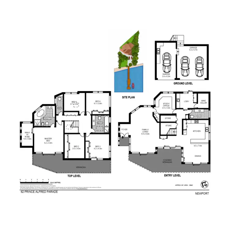Floorplan of Homely house listing, 62 Prince Alfred Parade, Newport NSW 2106