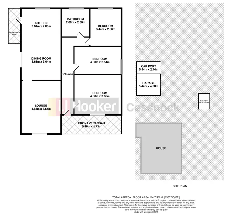 Floorplan of Homely house listing, 18 Hall Street, Weston NSW 2326
