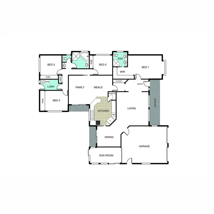 Floorplan of Homely house listing, 22 Dandenong Court, Palmerston ACT 2913