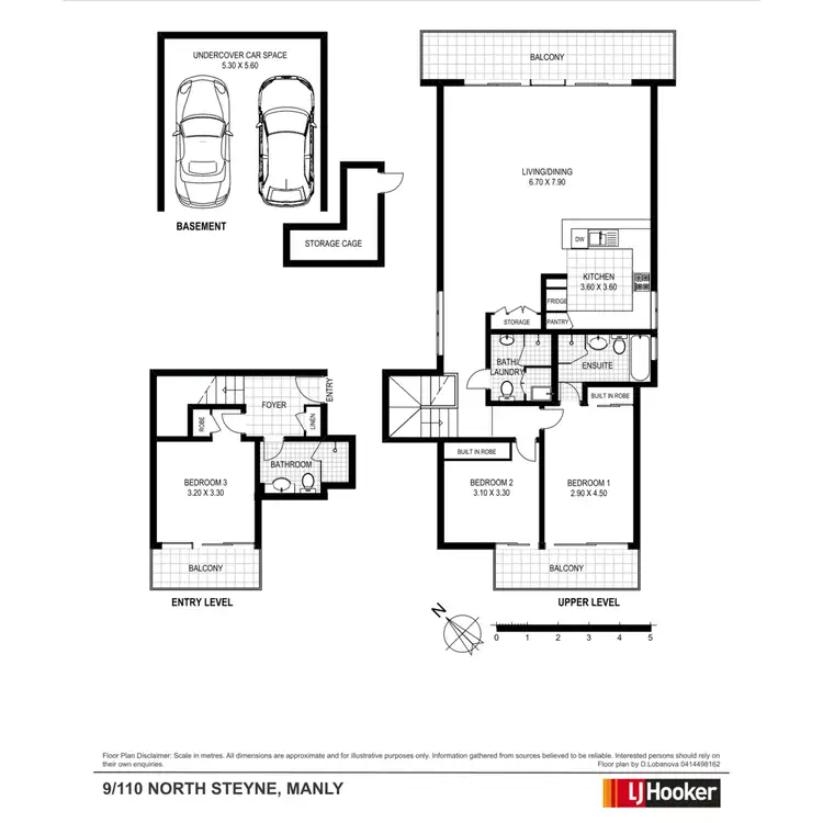 Floorplan of Homely house listing, 9/110 North Steyne, Manly NSW 2095