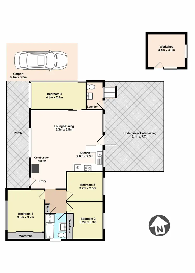 Floorplan of Homely house listing, 28 Neridah Avenue, Mount Colah NSW 2079