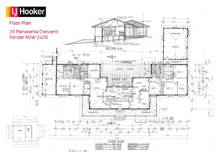 Floorplan of Homely house listing, 30 Panorama Crescent, Forster NSW 2428