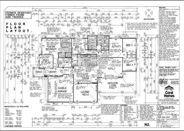 Floorplan of Homely house listing, 29 Hinchinbrook Close, Ashtonfield NSW 2323
