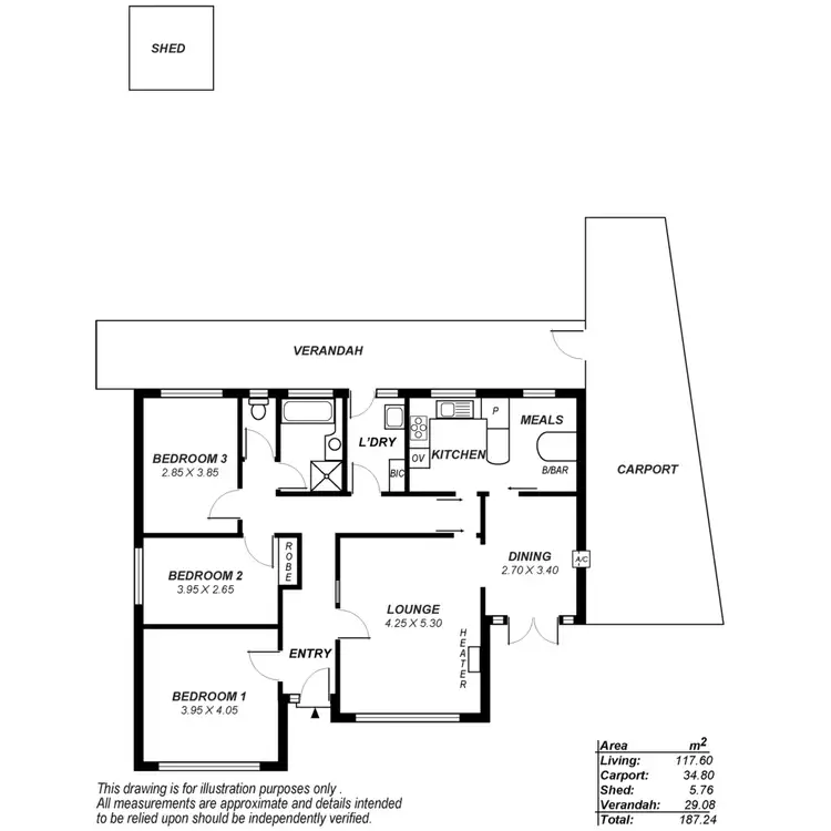 Floorplan of Homely house listing, 66 Chapel Road, Modbury North SA 5092