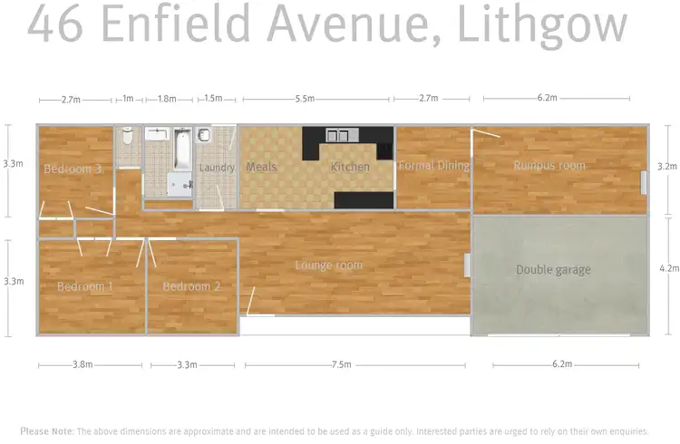 Floorplan of Homely house listing, 46 Enfield Avenue, Lithgow NSW 2790