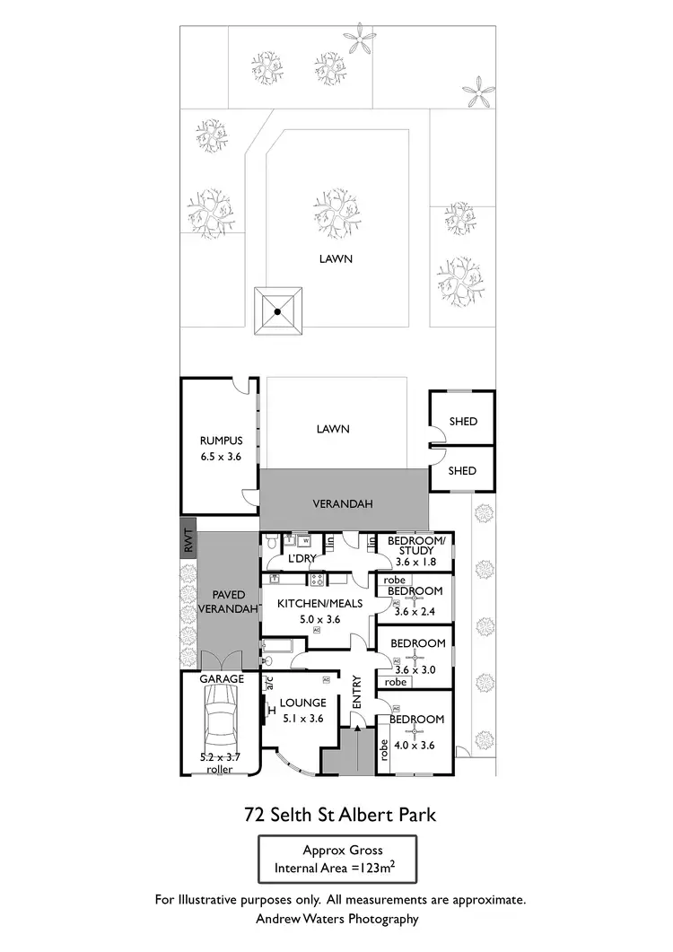 Floorplan of Homely house listing, 72 Selth Street, Albert Park SA 5014