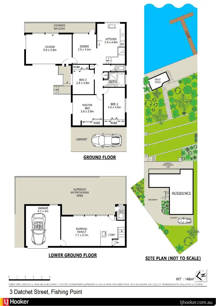 Floorplan of Homely house listing, 3 Datchet Street, Fishing Point NSW 2283