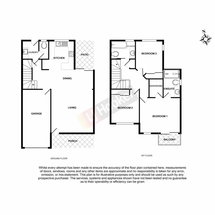 Floorplan of Homely townhouse listing, 28/12 Grandchester Street, Sunnybank Hills QLD 4109
