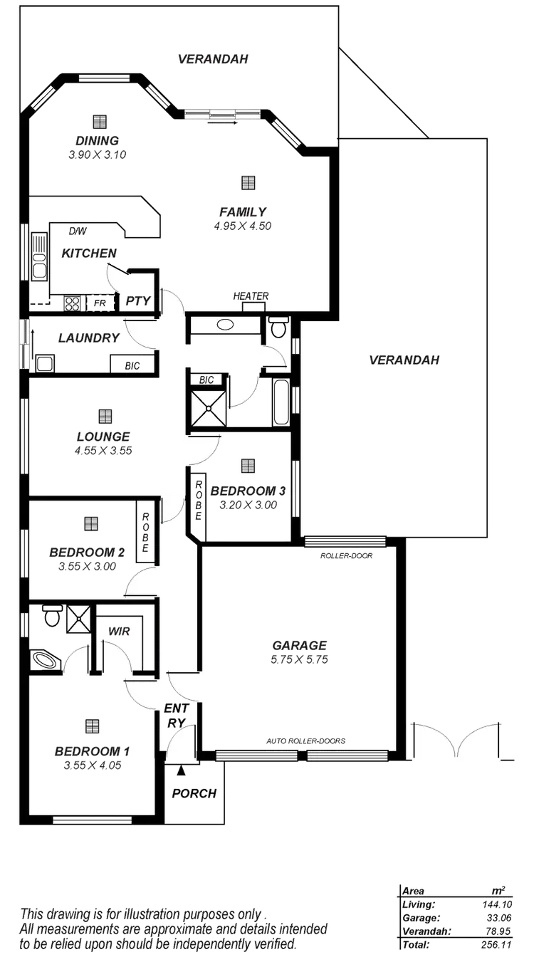 Floorplan of Homely house listing, 22 Acorn Parade, Oakden SA 5086