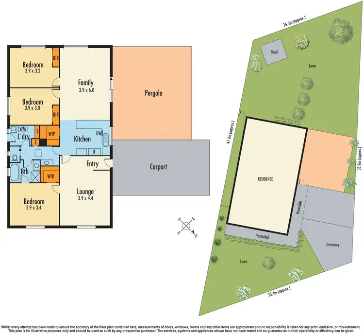 Floorplan of Homely house listing, 1 Willslie Crescent, Berwick VIC 3806