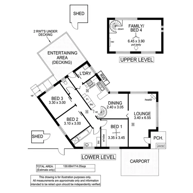 Floorplan of Homely house listing, 632 Morphett Road, Seaview Downs SA 5049