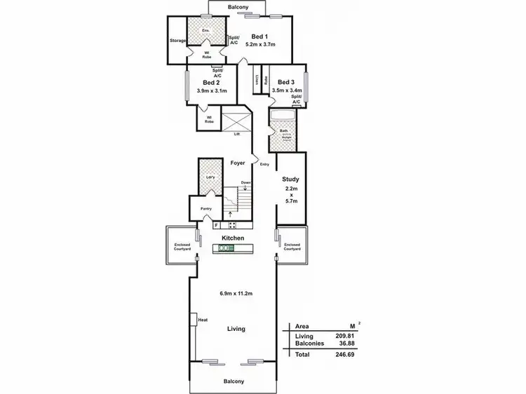 Floorplan of Homely apartment listing, 5/62 Esplanade, Semaphore SA 5019