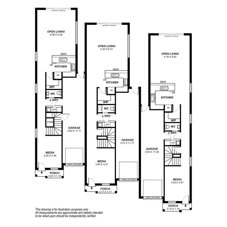Floorplan of Homely house listing, 6A Moresby Avenue, Broadview SA 5083