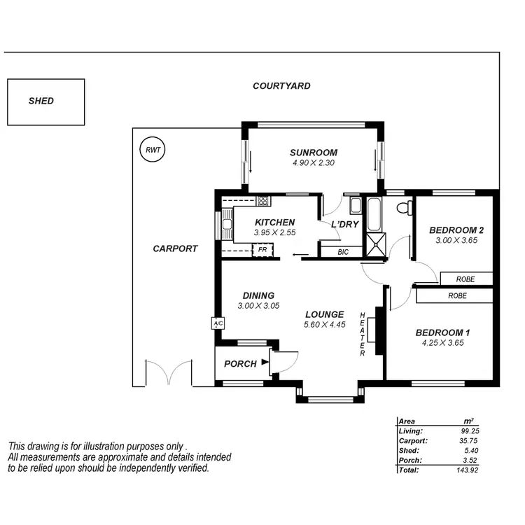 Floorplan of Homely house listing, 14A Jeffery Road, Vale Park SA 5081