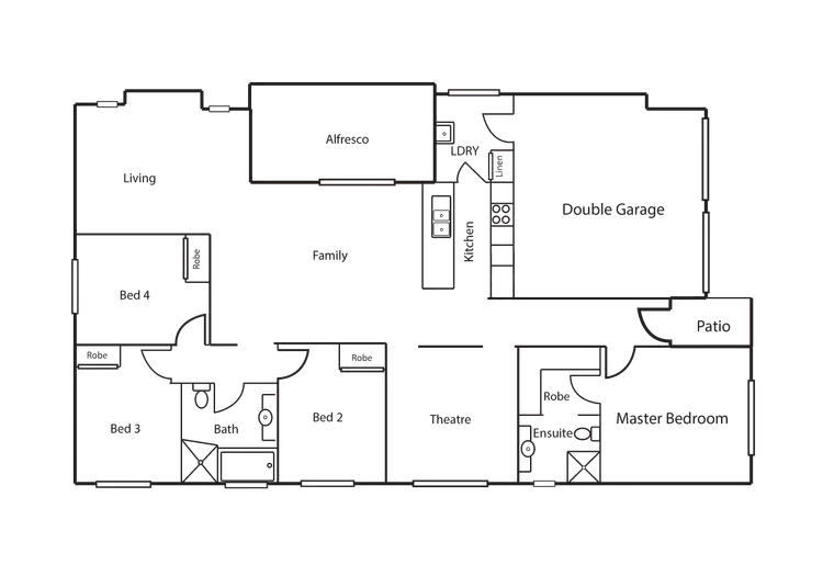 Floorplan of Homely house listing, 10 Echo Drive, Harrington NSW 2427