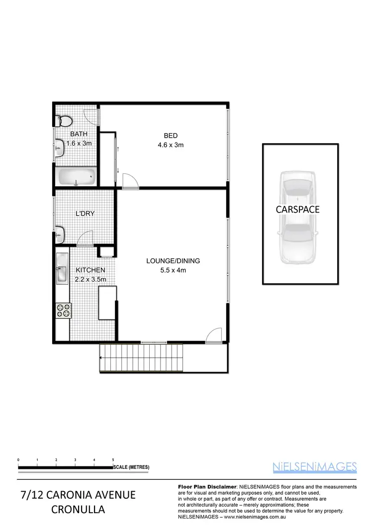 Floorplan of Homely unit listing, 7/12 Caronia Avenue, Cronulla NSW 2230