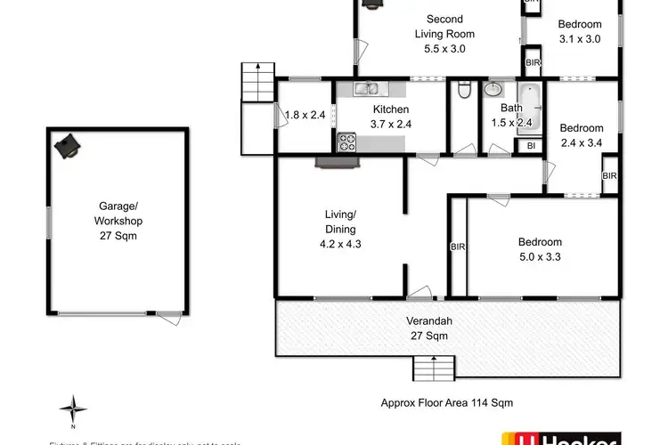 Floorplan of Homely house listing, 35 Continental Road, Glenorchy TAS 7010