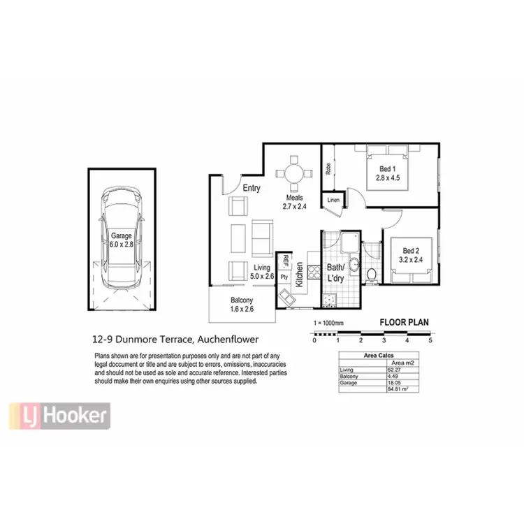 Floorplan of Homely unit listing, 12/9 Dunmore Terrace, Auchenflower QLD 4066