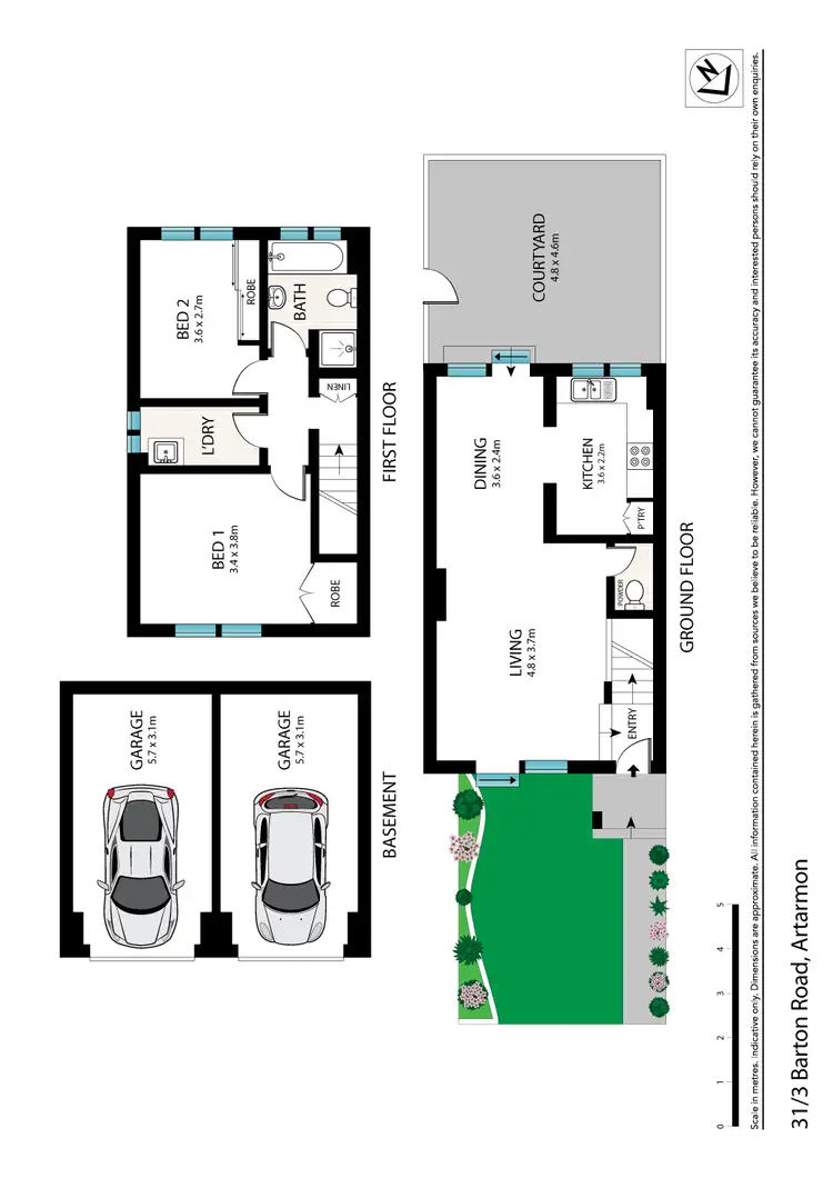 Floorplan of Homely unit listing, 31/3 Barton Road, Artarmon NSW 2064