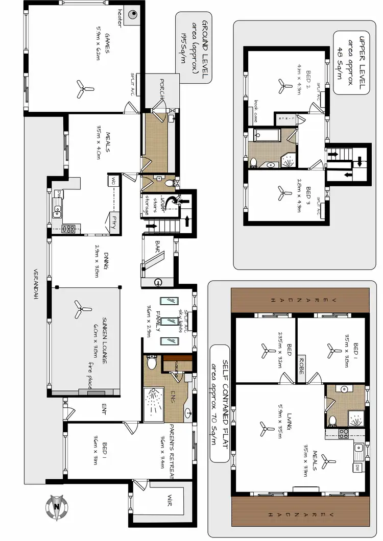 Floorplan of Homely house listing, 166 Norman Road, Aldinga Beach SA 5173