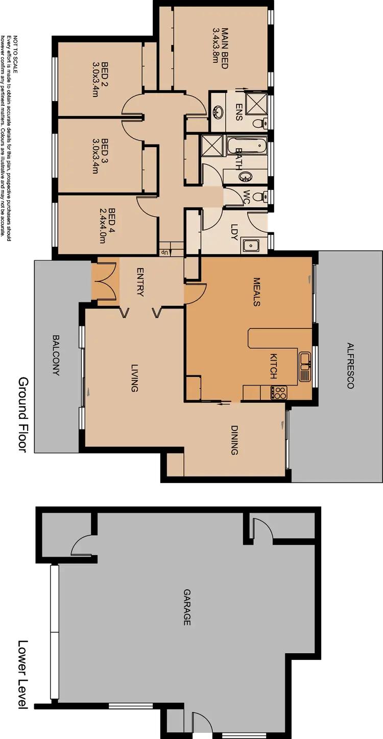 Floorplan of Homely house listing, 9 Highrise Court, Narre Warren VIC 3805
