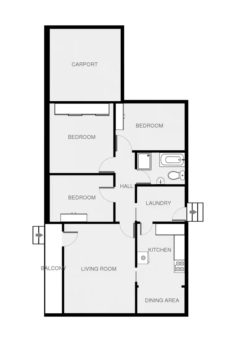 Floorplan of Homely house listing, 168 Ocean Drive, Kew NSW 2439